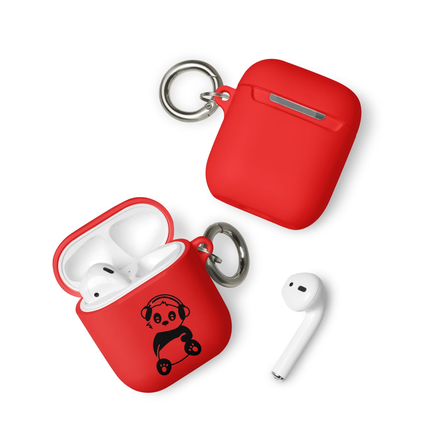 Panda Bear Rubber Case for AirPods®