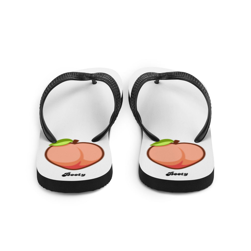 Peach Booty Flip-Flops