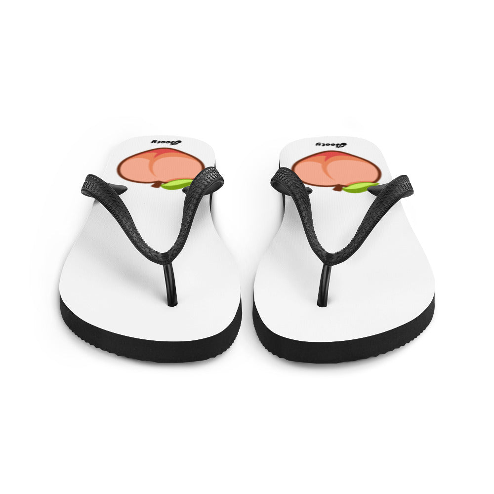 Peach Booty Flip-Flops