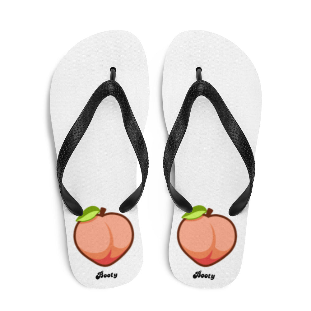 Peach Booty Flip-Flops