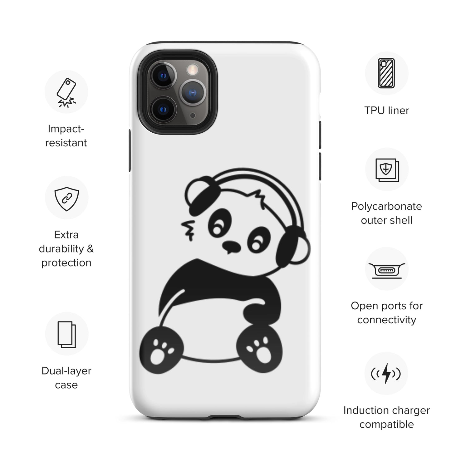 Panda Bear Tough Case for iPhone®