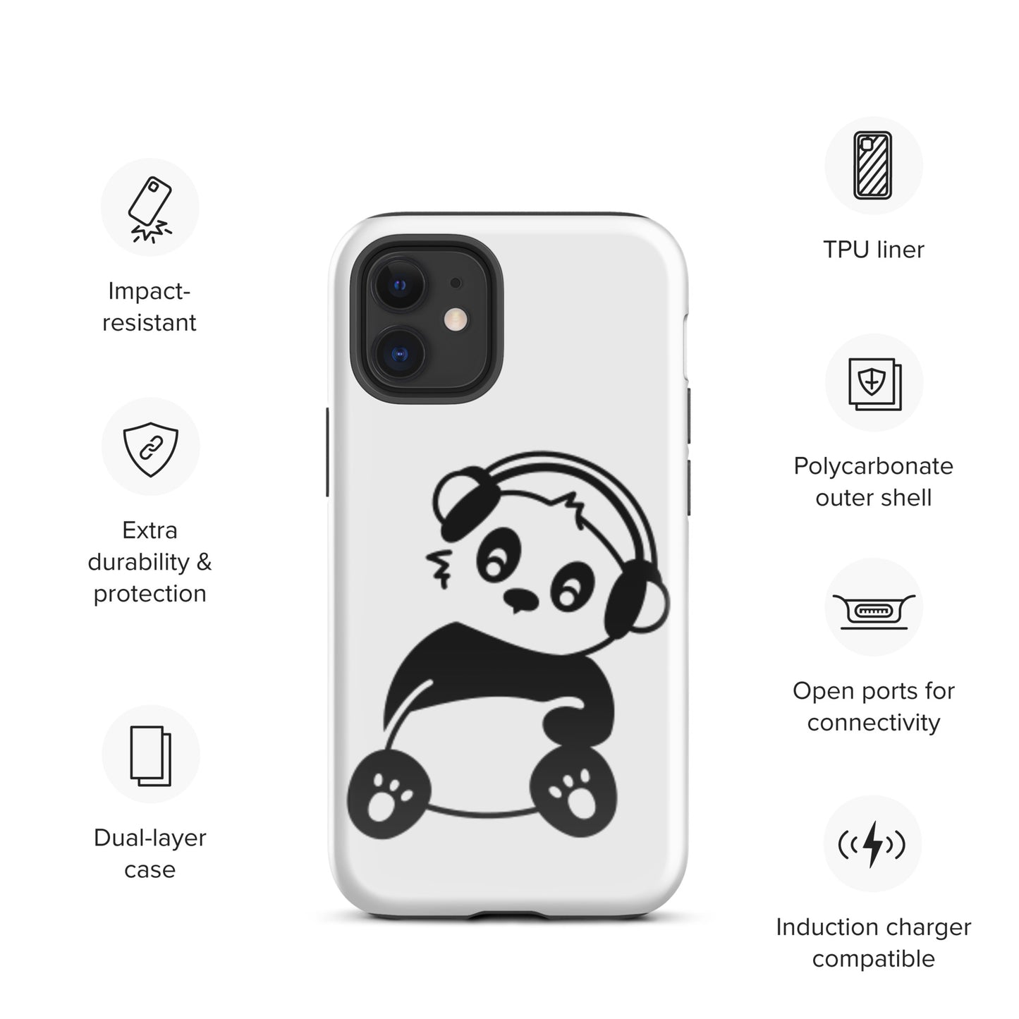 Panda Bear Tough Case for iPhone®