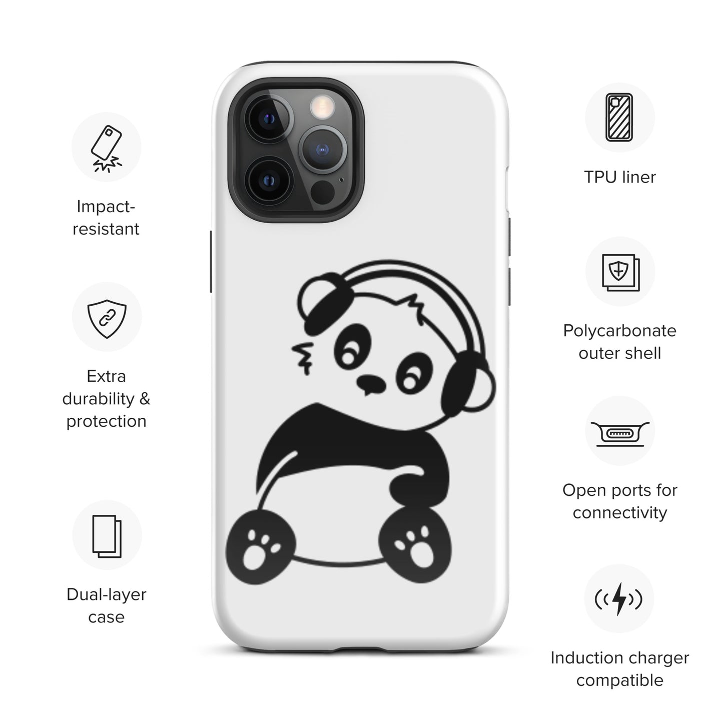 Panda Bear Tough Case for iPhone®