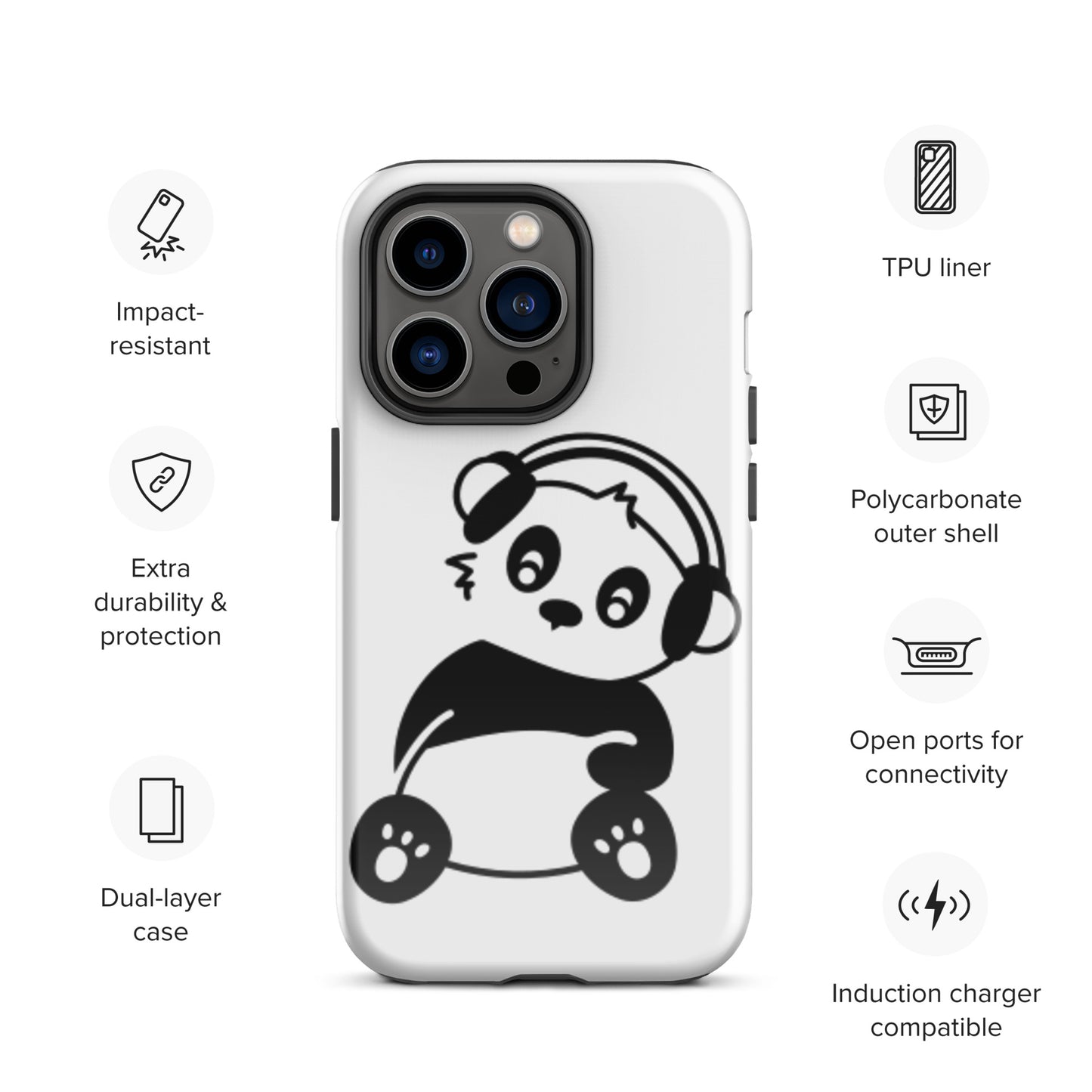 Panda Bear Tough Case for iPhone®