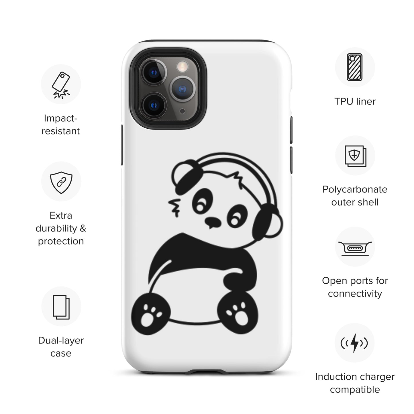 Panda Bear Tough Case for iPhone®
