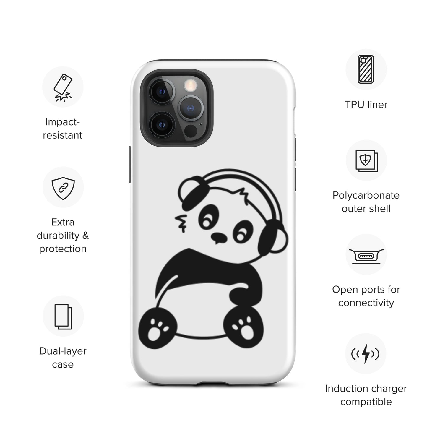 Panda Bear Tough Case for iPhone®