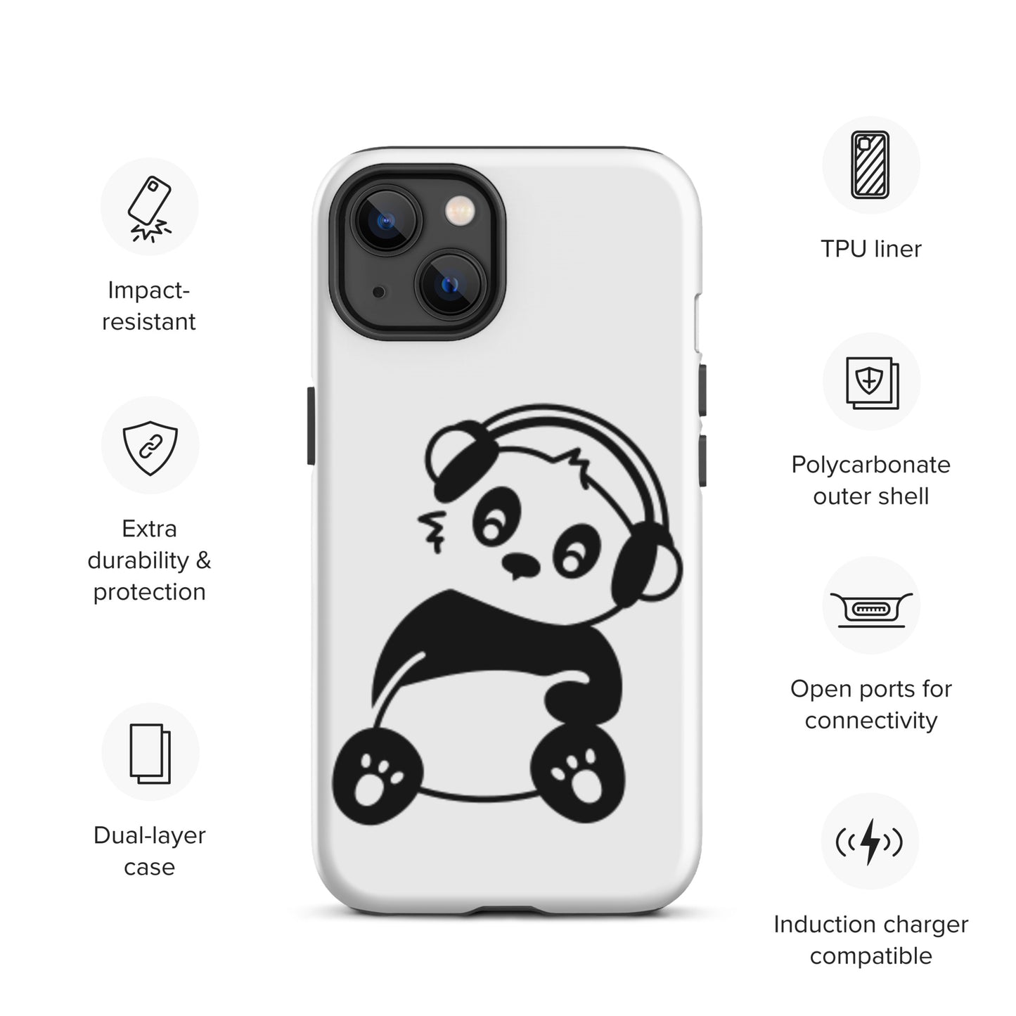 Panda Bear Tough Case for iPhone®