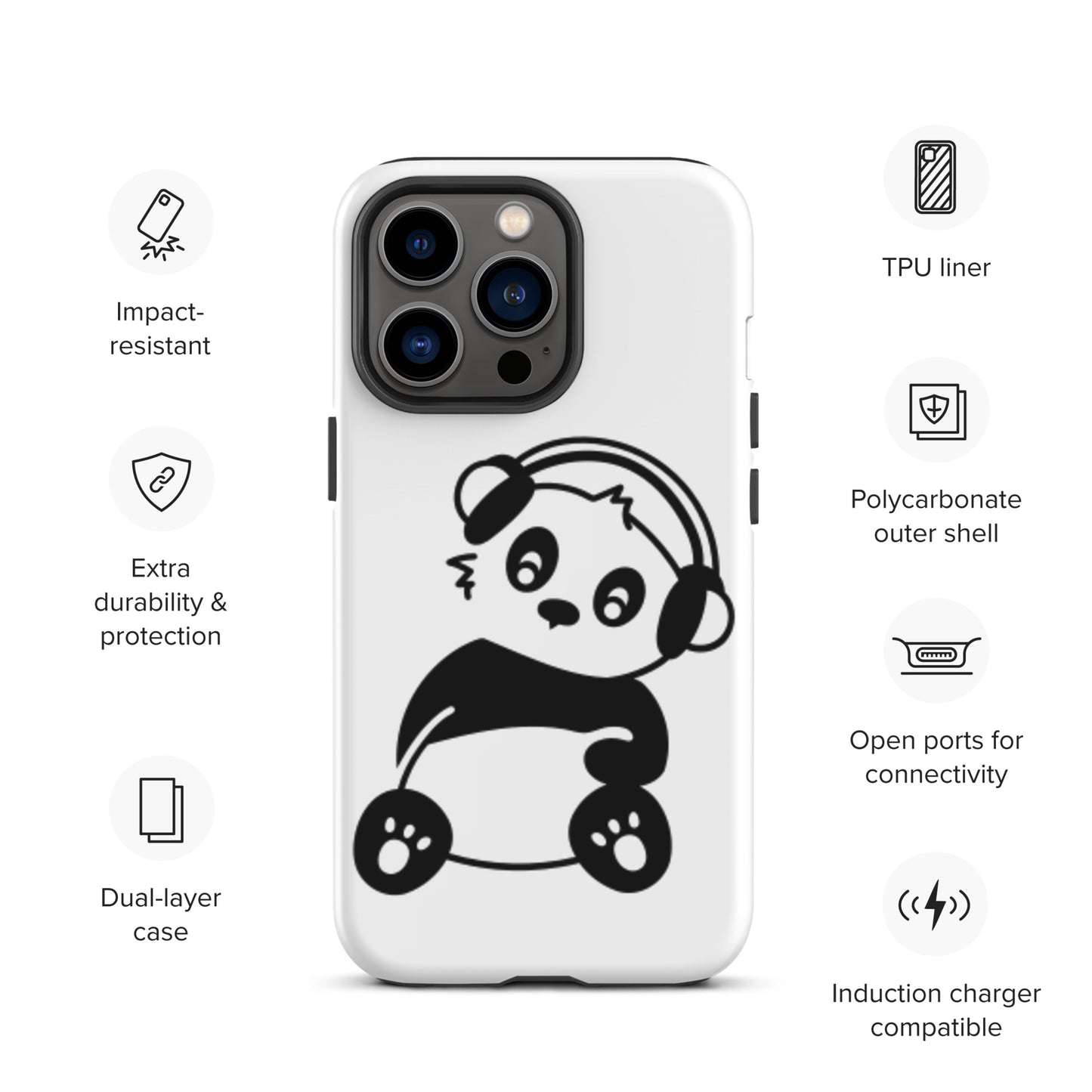 Panda Bear Tough Case for iPhone®