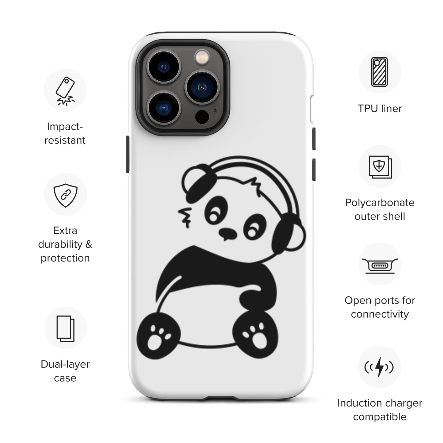 Panda Bear Tough Case for iPhone®