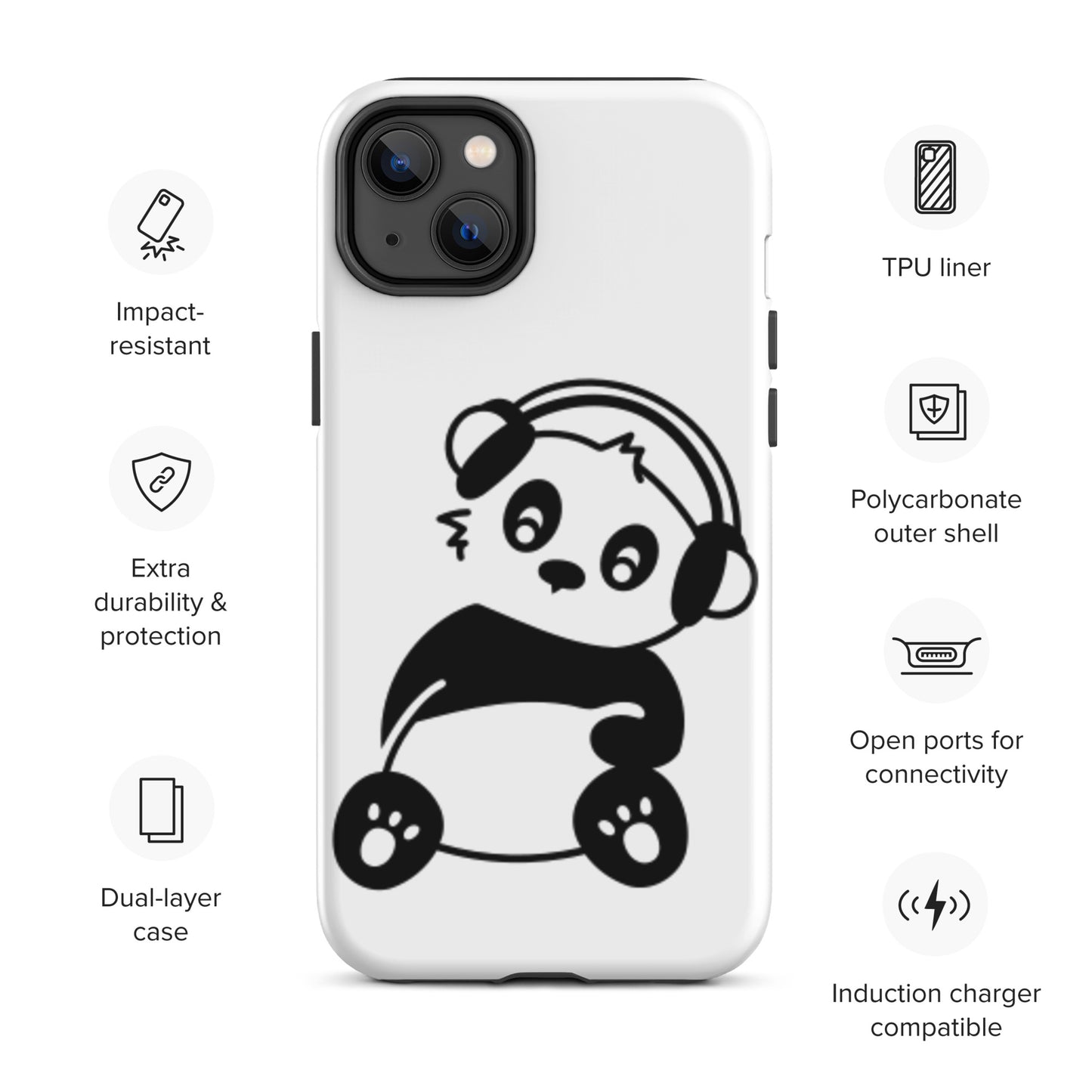 Panda Bear Tough Case for iPhone®