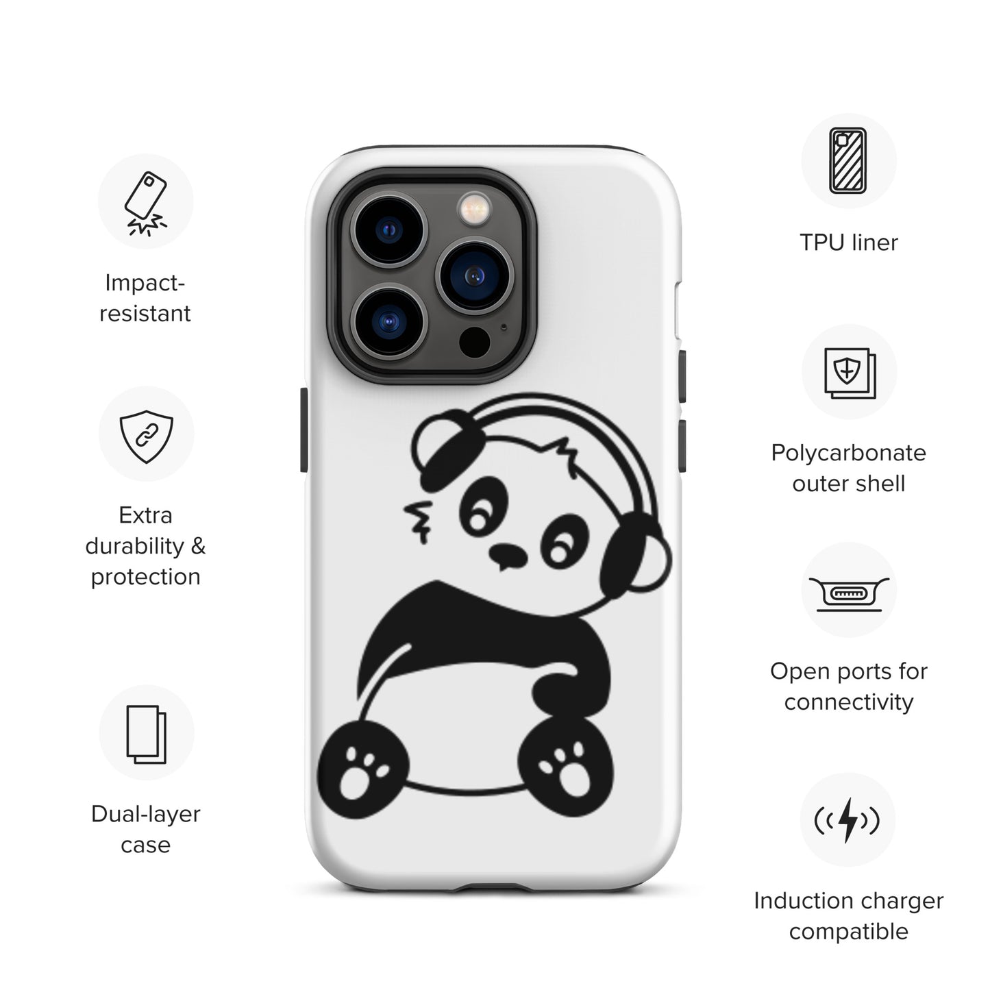Panda Bear Tough Case for iPhone®
