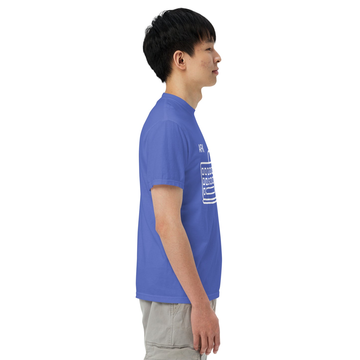 AFK with keyboard Unisex garment-dyed heavyweight t-shirt