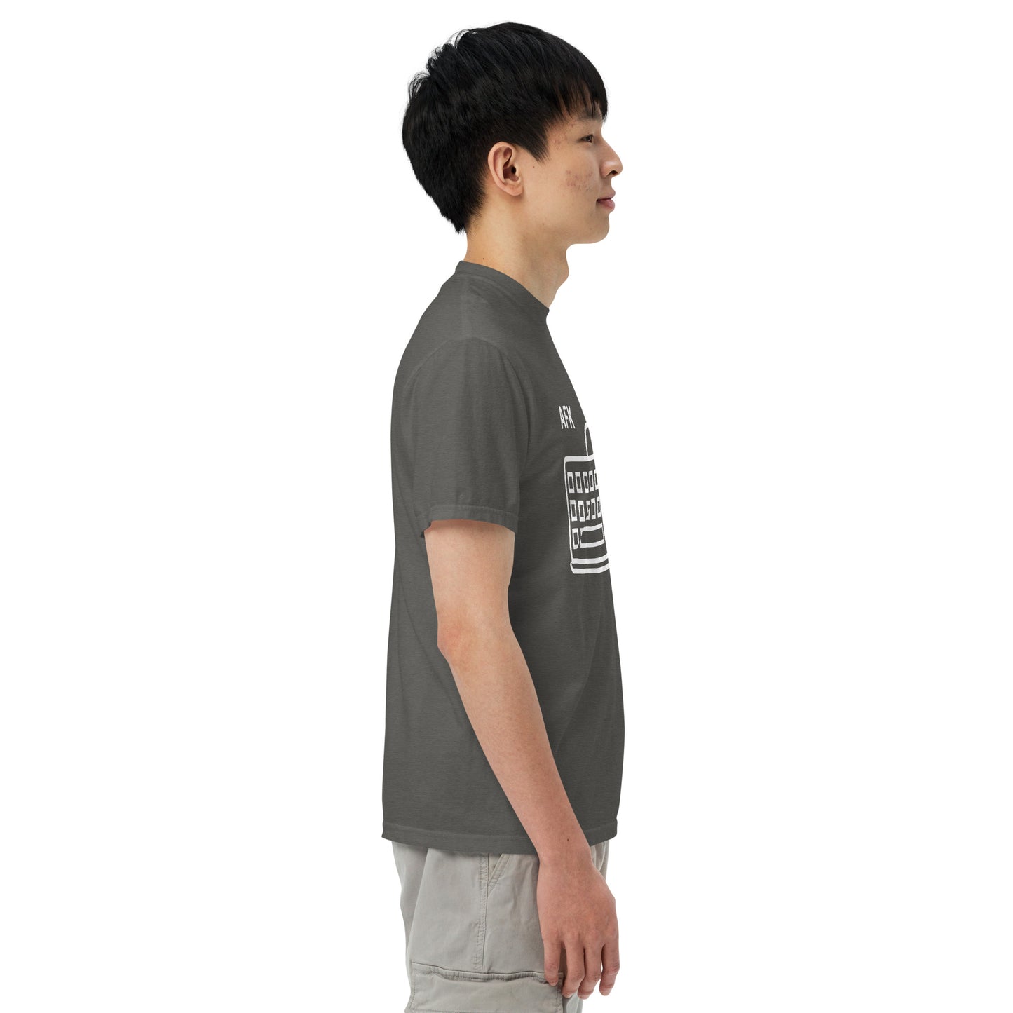 AFK with keyboard Unisex garment-dyed heavyweight t-shirt