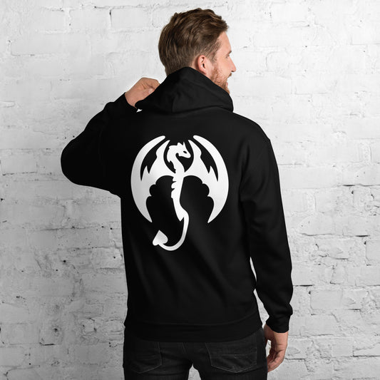 White Dragon Unisex Hoodie