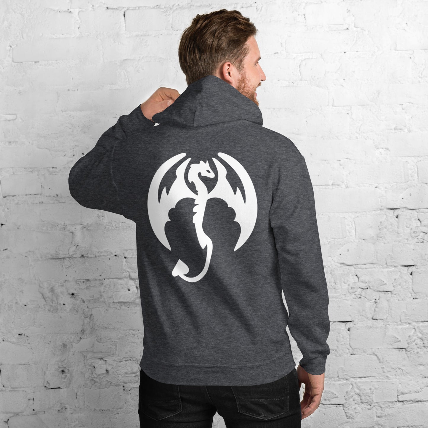 White Dragon Unisex Hoodie